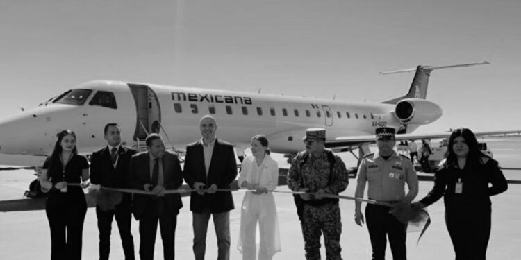 Inicia operaciones vuelo Nuevo Laredo – Cd. Victoria – AIFA de Mexicana de Aviación