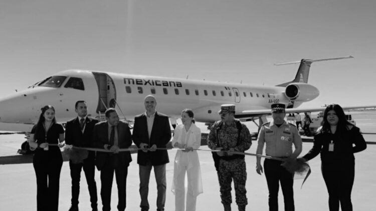 Inicia operaciones vuelo Nuevo Laredo – Cd. Victoria – AIFA de Mexicana de Aviación