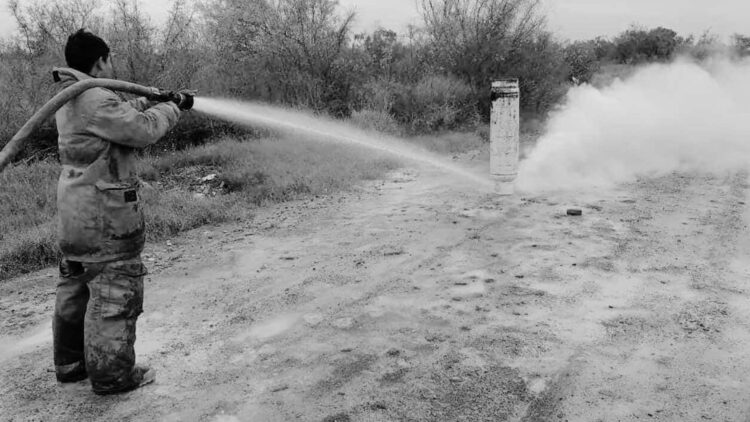 Alarma en Reynosa fuga de gas en ducto