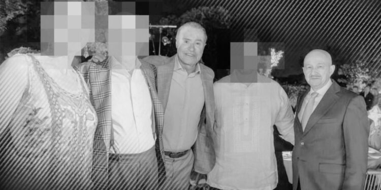 Reaparece Salinas de Gortari de fiesta en España