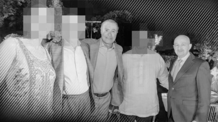 Reaparece Salinas de Gortari de fiesta en España
