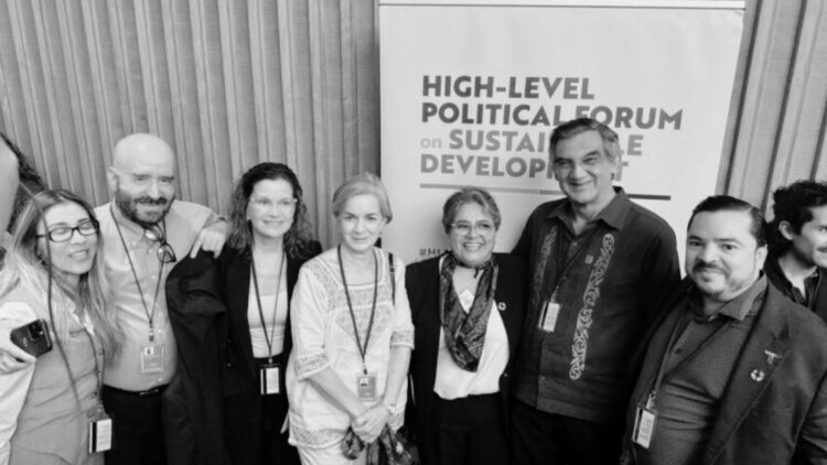 Asiste Américo Villarreal a presentación del Cuarto Informe Nacional Voluntario de México en la ONU