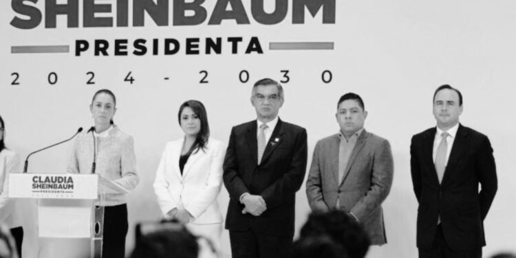 Presenta Américo a Claudia Sheinbaum y su gabinete los proyectos estratégicos de Tamaulipas