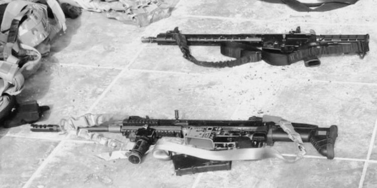 Guardia Nacional rescata a seis personas privadas de la libertad y detiene a dos de sus posibles captores en Nuevo Laredo