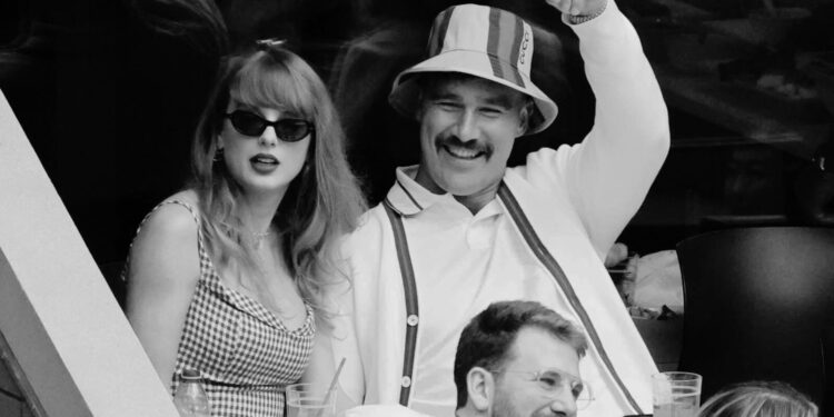 Taylor Swift asiste a la final del US Open junto a Travis Kelce