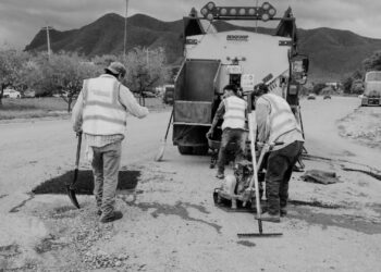 Mantiene SOP trabajos preventivos de bacheo