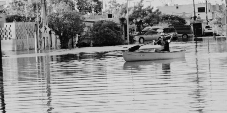 huracán ‘Francine’ provoca inundaciones en Matamoros
