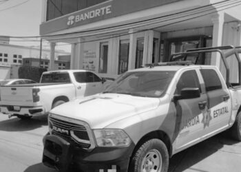Bancos y cajeros con vigilancia permanente de la Guardia Estatal