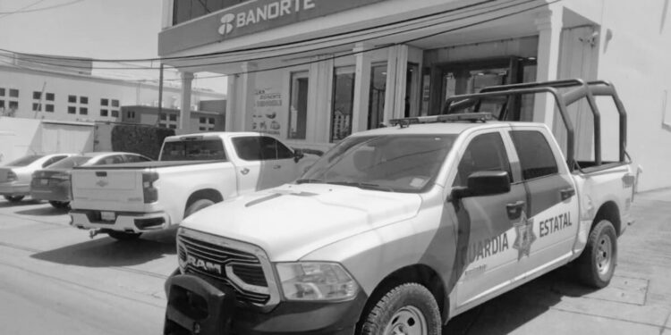 Bancos y cajeros con vigilancia permanente de la Guardia Estatal