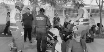 Patrulla de la Guardia Estatal de Tamaulipas atropelló a seis adultos mayores