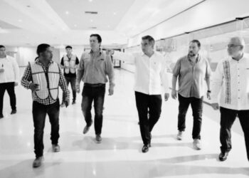 Supervisa Américo rehabilitación del Centro de Convenciones de Matamoros; será sede del CONACES 2024