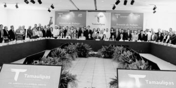 Garantiza gobierno de Américo obra pública para los 43 municipios de Tamaulipas