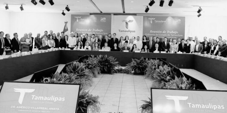 Garantiza gobierno de Américo obra pública para los 43 municipios de Tamaulipas