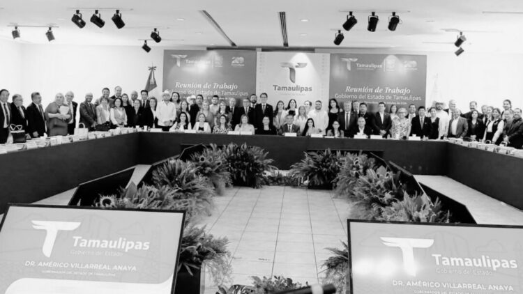 Garantiza gobierno de Américo obra pública para los 43 municipios de Tamaulipas