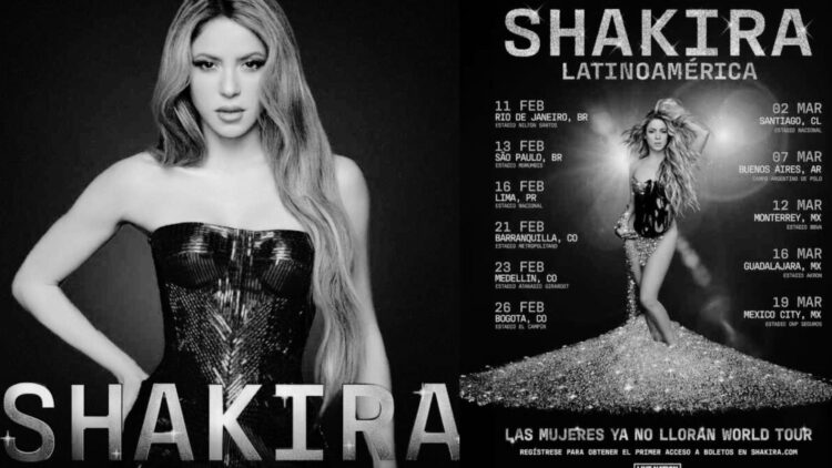 Regresa Shakira a México con gira ‘Las Mujeres Ya No Lloran’