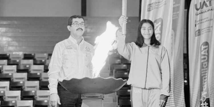 Rector de la UAT inaugura en Reynosa los Juegos Interfacultades 2024 zona norte