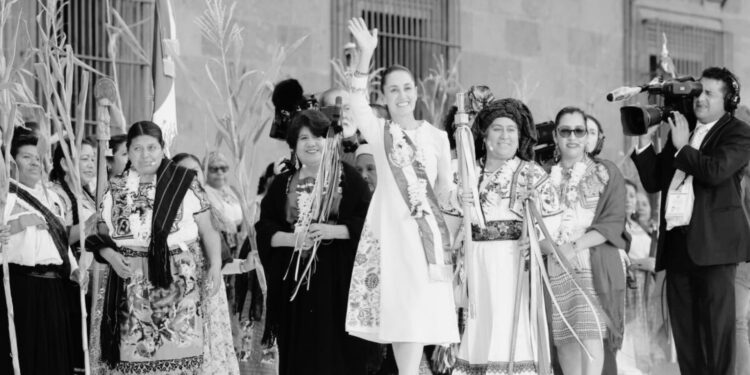 Asiste Américo Villarreal a toma de posesión de Claudia Sheinbaum