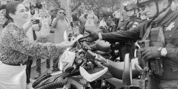 Recibe Guardia Estatal motocicletas y bicicletas para reforzar seguridad en Tampico