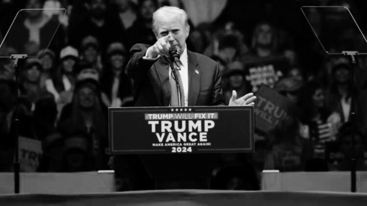 Encabeza Donald Trump mitin racista en Nueva York