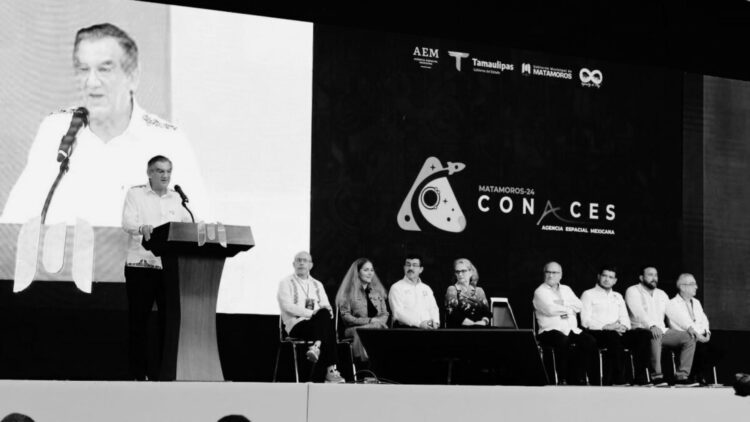 Inaugura gobernador Américo Villarreal Congreso Nacional de Actividades Espaciales 2024