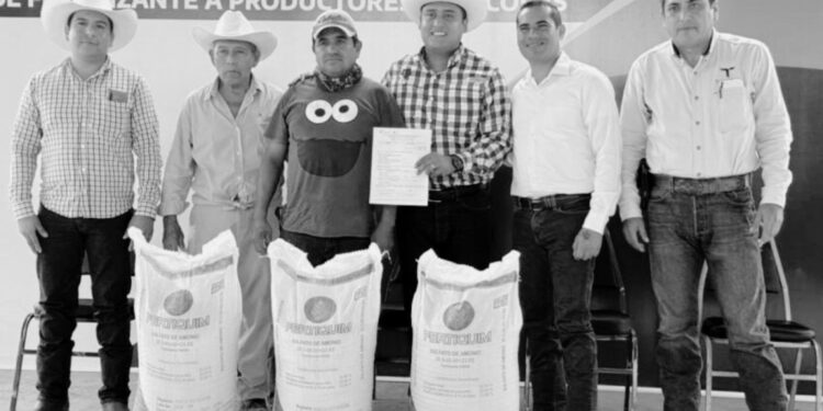 Productores citrícolas del municipio de Llera reciben 85 toneladas de fertilizante