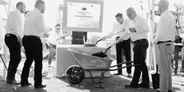 Inicia Américo construcción de planta potabilizadora para mejorar abasto de agua a Ciudad Victoria