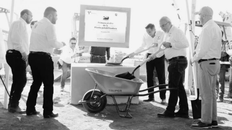 Inicia Américo construcción de planta potabilizadora para mejorar abasto de agua a Ciudad Victoria