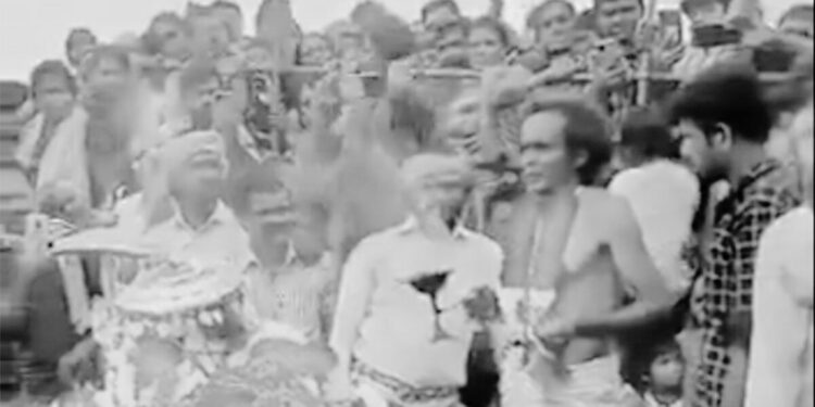 Sacerdote hindú muere al caer desde un cerro tras afirmar que podía volar