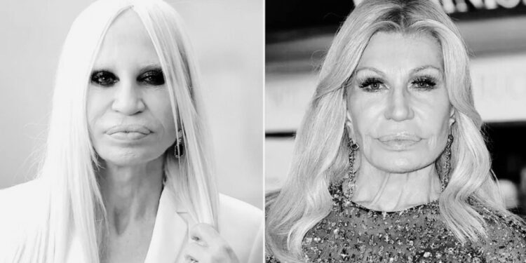 Donatella Versace sorprende con nueva imagen en Londres
