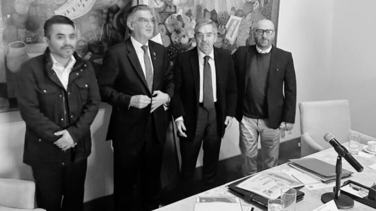 Sostiene gobernador acuerdos con CILA, Conagua y SRE para resolver asuntos del agua del río Bravo