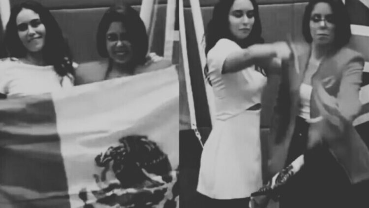 Gimnasta mexicana tira Bandera de México y causa indignación