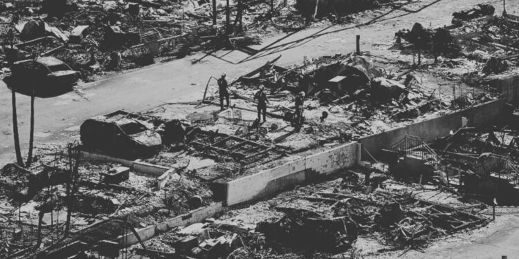 Incendios en Los Ángeles comienzan a ceder pero aumentan saqueos