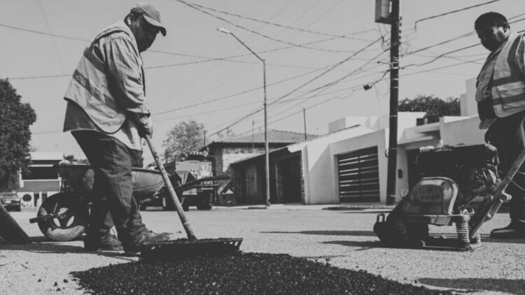 Lleva Municipio programa de bacheo a más de 130 colonias.