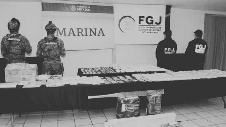 Autoridades aseguran drogas, armas y vehículos en operativos en Altamira