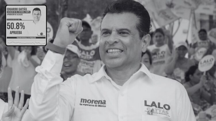 Eduardo Gattás se mantiene entre los alcaldes con mayor aprobación en Tamaulipas