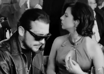 Nodal y Ángela Aguilar reaparecen en público, pero huyen de la prensa